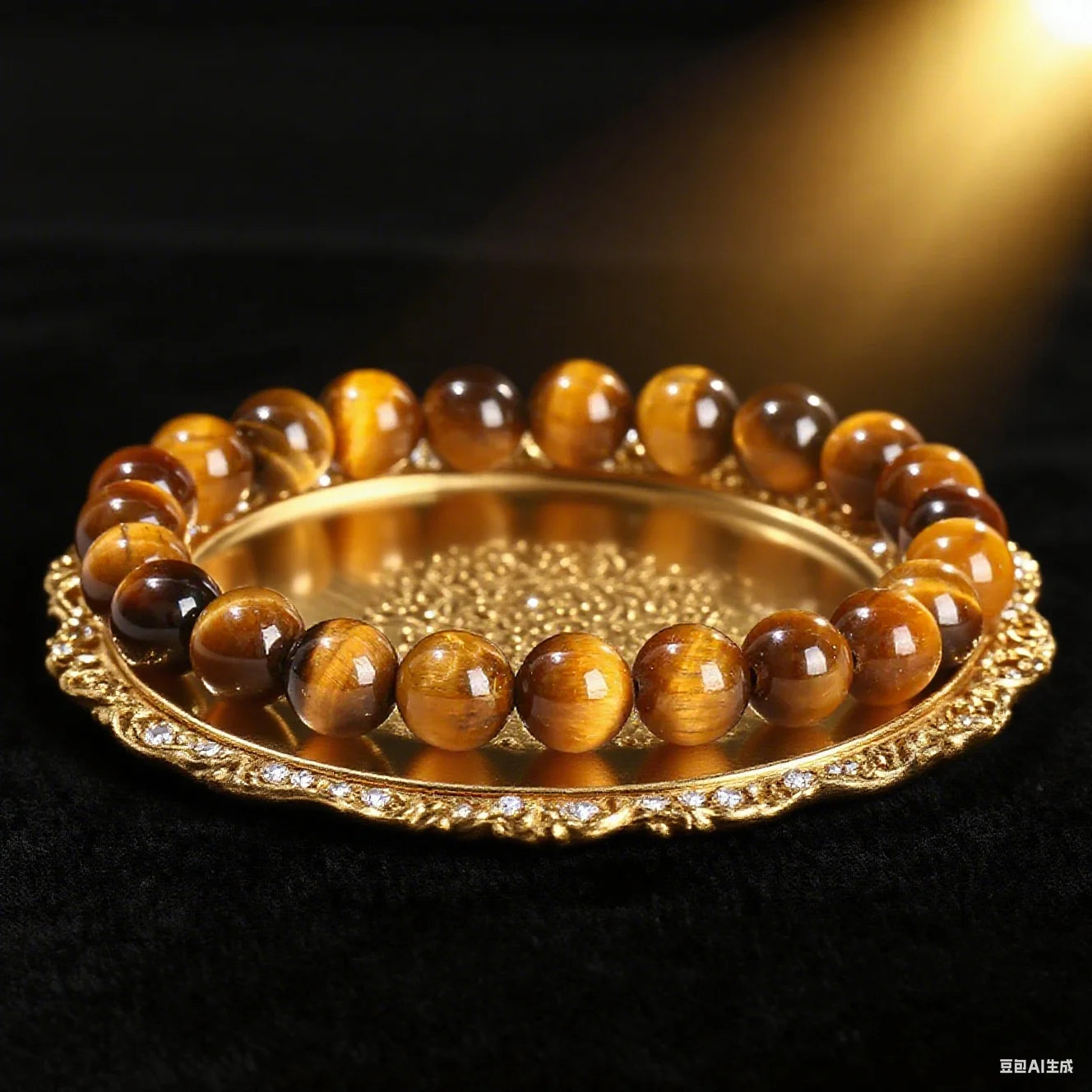 Yellow Tiger Eye & Glass Jewellery Making Beads – DIY Bracelet & Necklace Supplies