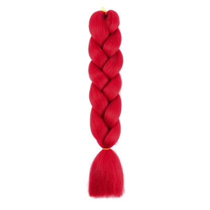 Jumbo Braiding Hair - Pre-Stretched Red White Blue Patriotic Twist Braids - Shello's Creative Boutique