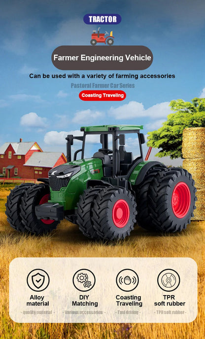 Children Toys Car Models Tractor Multiple Accessories To Choose From Shello's Creative Boutique