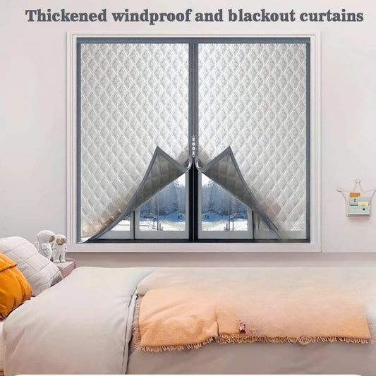 Thermal Blackout Curtains – Insulated Energy‑Saving Polyester Window Panels for Winter & Summer – Multiple Sizes & Colours