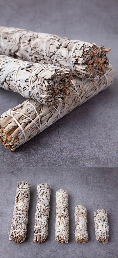White Sage Bundle & Candle Set - California Smudge Stick Gift Set - Shello's Creative Boutique