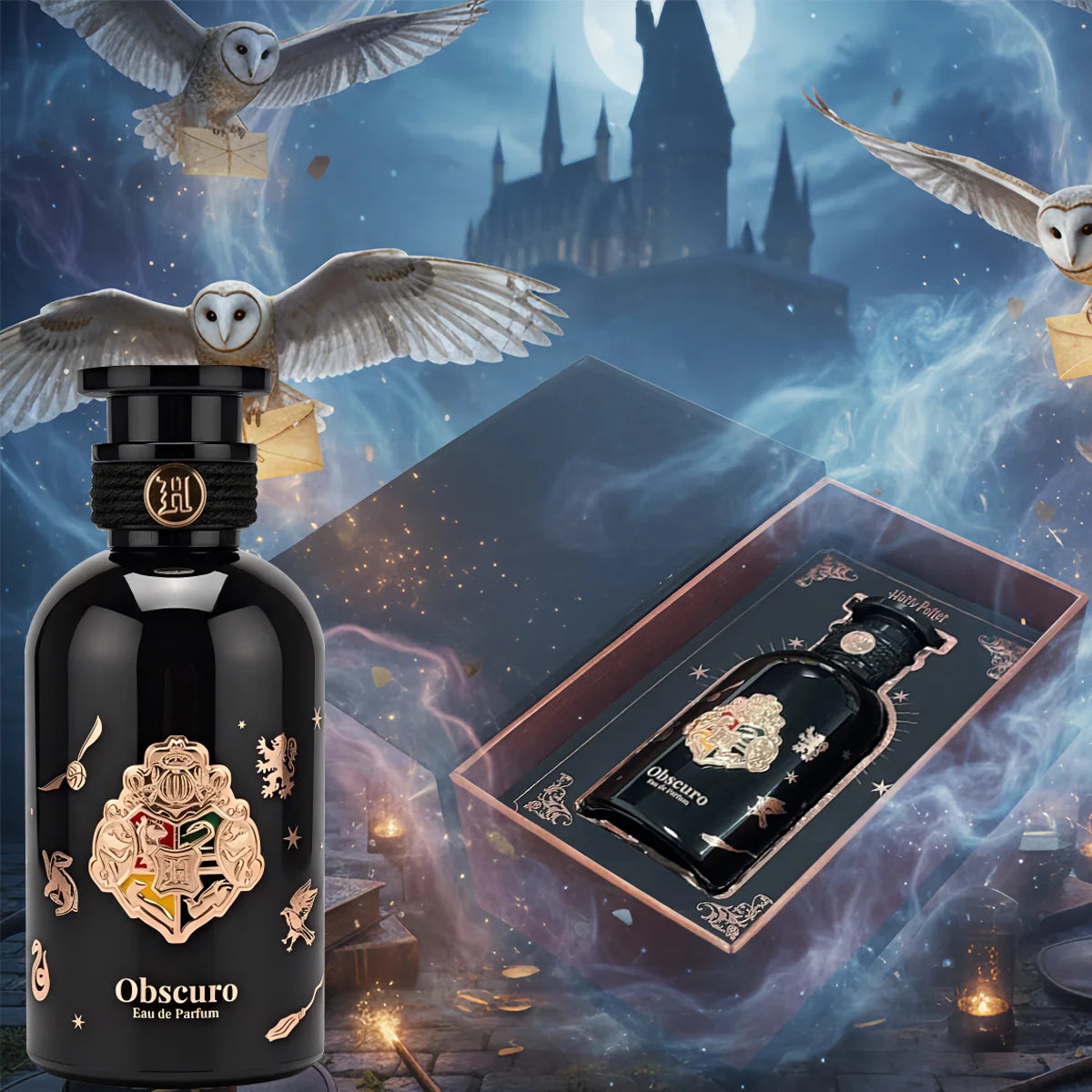 MINISO & Harry Potter Perfume For Men Original Luxury Arabes Woody Long Lasting Eau De Parfum Fragrance Gift For Men 100ML Spray - Shello's Creative Boutique