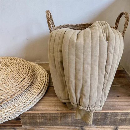 Winter Cotton-Padded Kids Harem Trousers – Unisex Full-Length Thermal Pants (Ages 2–7) - Shello's Creative Boutique