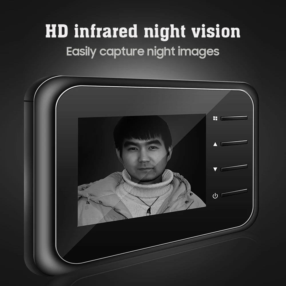 Digital Door Viewer Doorbell Camera with Wireless Monitor & Night Vision
