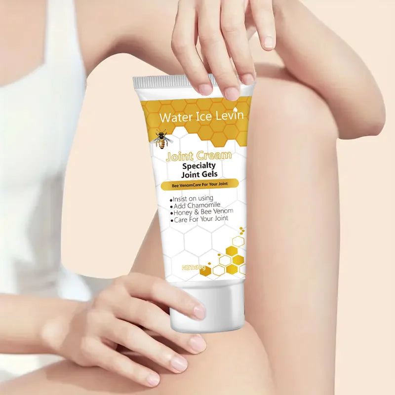 Bee Venom Joint Cream - Hypoallergenic and Soothing Moisturizing Lotion with a Light Fragrance for All Skin Types - Shello's Creative Boutique