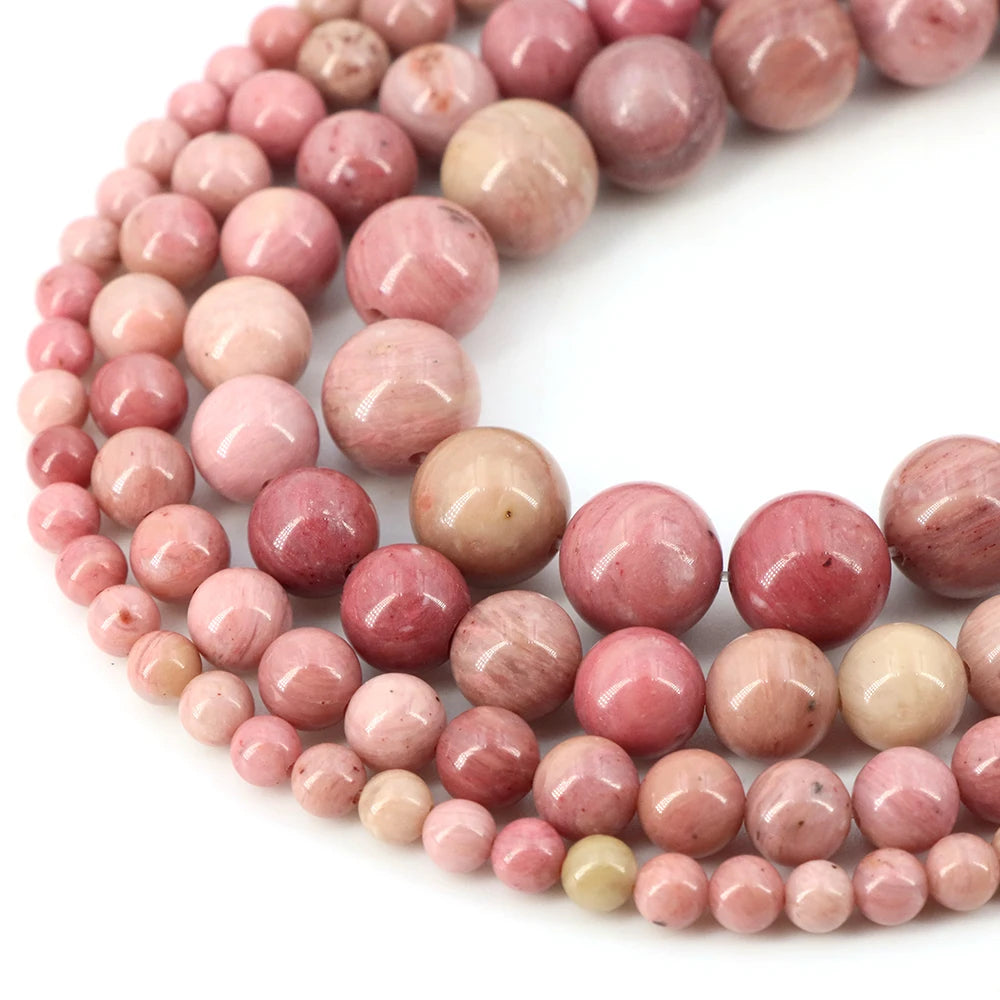 Natural Stone Beads for Jewellery Making – Blue Tiger Eye, Amethyst & Rose Quartz | 4/6/8/10mm