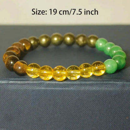 Natural Stone Beaded Bracelet with Gift Card – Meaningful Gift Set