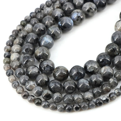Natural Stone Beads for Jewellery Making – Blue Tiger Eye, Amethyst & Rose Quartz | 4/6/8/10mm