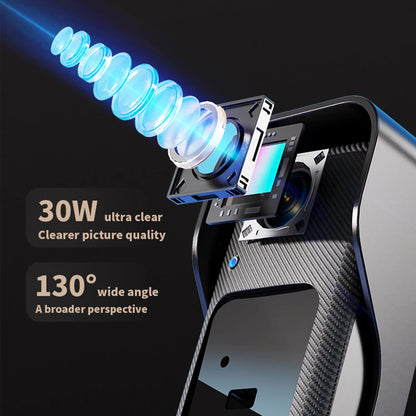 4.3 Inch Wireless Video Doorbell with 130° Camera & Night Vision