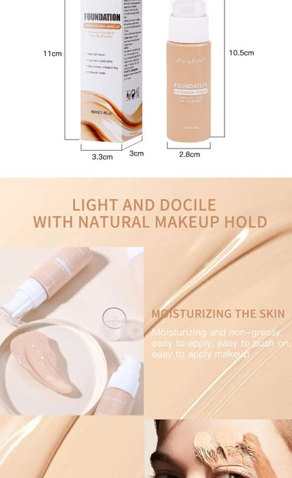 Liquid Foundation – 12 Numbered Options
