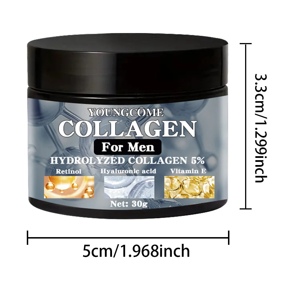 Men's Retinol Collagen Cream  Moisturizer Nourish Skin Care Products Anti-aging Facial Moisturizing Smooth Wrinkles Face Cream - Shello's Creative Boutique