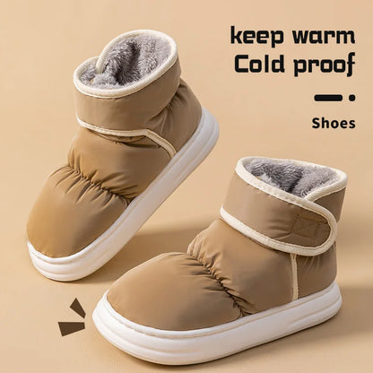 Unisex Winter Snow Boots - Waterproof Plush Anti-Slip Cotton Boots - Shello's Creative Boutique