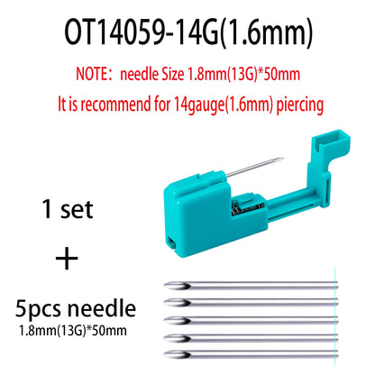 Body Piercing Jewellery Kit – Stainless Steel & Acrylic
