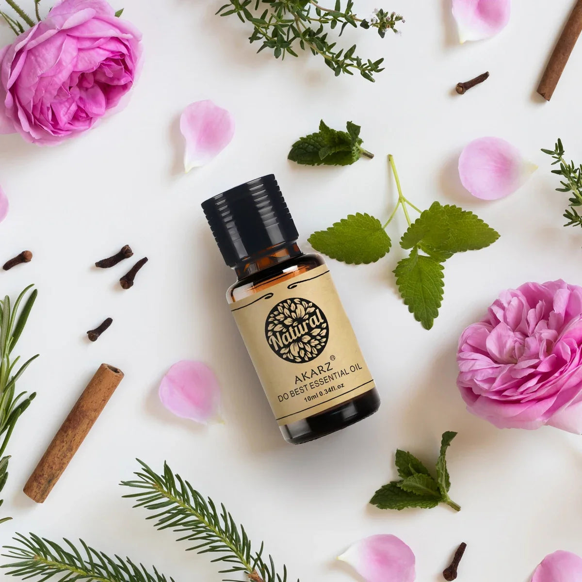 AKARZ Clary Sage Essential Oil - Natural Skin & Hair Care Oil - Shello's Creative Boutique