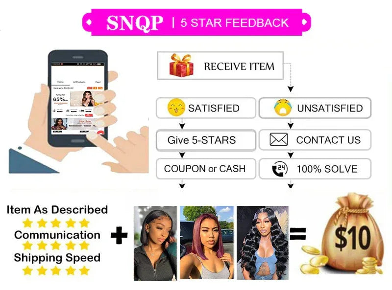 13x4 HD Transparent Lace Frontal - Straight 100% Human Hair Pre-Plucked - Shello's Creative Boutique