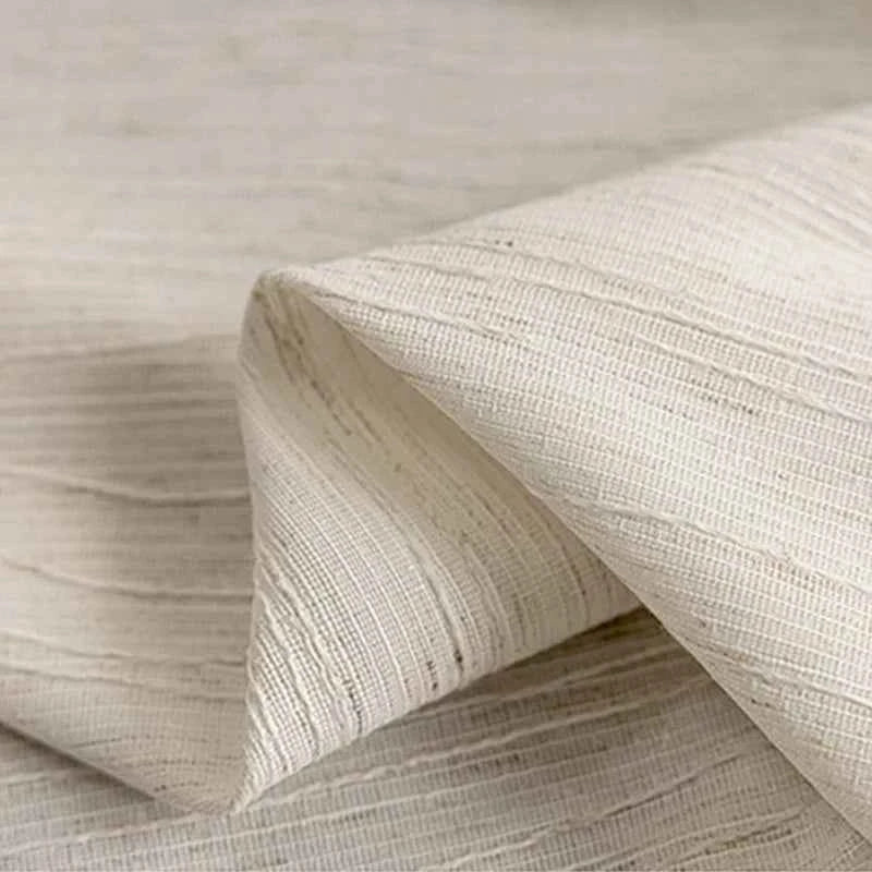 Luxurious Textured Thick Tulle Curtains - Insulated Sheer Drapes for Living Room & Bedroom