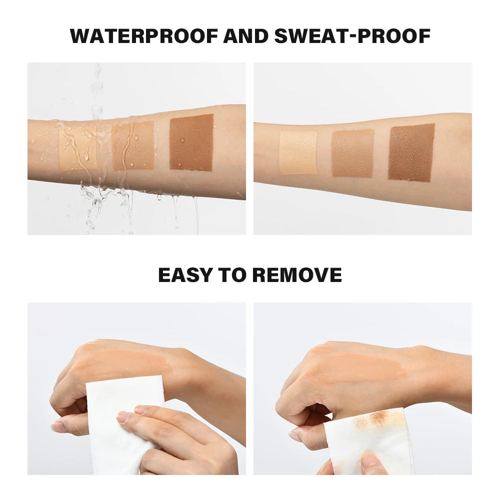 100ml Leg Makeup Long-lasting Waterproof And Anti-Transfer Concealer Even Skin Tone Wheat Tan Brown Liquid Foundation - Shello's Creative Boutique
