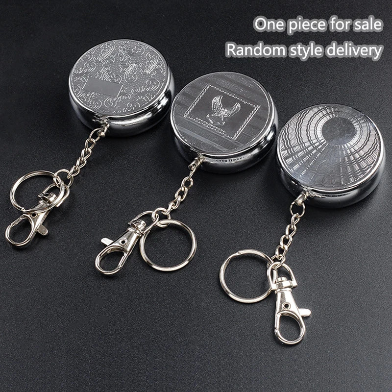 Mini Portable Stainless Steel Ashtray With Lid – Pocket & Car Ashtray for Travel