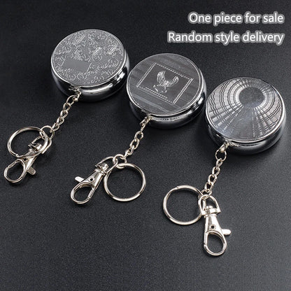 Mini Portable Stainless Steel Ashtray With Lid – Pocket & Car Ashtray for Travel