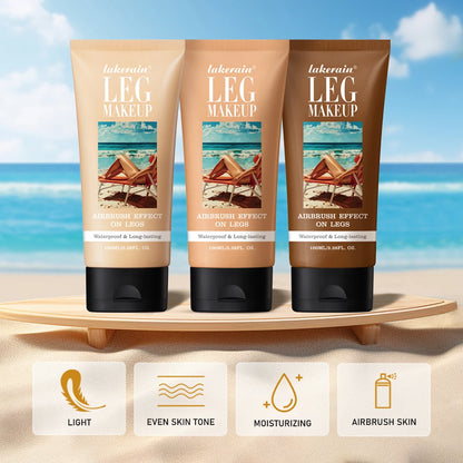 100ml Leg Makeup Long-lasting Waterproof And Anti-Transfer Concealer Even Skin Tone Wheat Tan Brown Liquid Foundation - Shello's Creative Boutique
