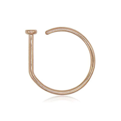 Faux Nose Ring & Septum Clip Set – Five Finishes