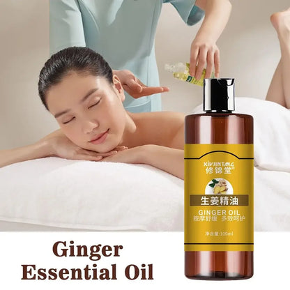 EELHOE Ginger Essential Oil – Hydrating Body & Face Cream for Massage & Relaxation (100ml) - Shello's Creative Boutique