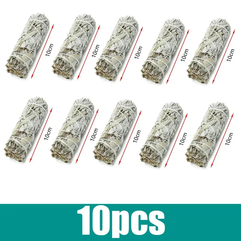 Natural White Sage Smudge Sticks - Home Purification & Energy Cleansing Bundles - Shello's Creative Boutique