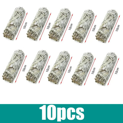 Natural White Sage Smudge Sticks - Home Purification & Energy Cleansing Bundles - Shello's Creative Boutique