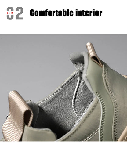 Men's Lace-Up Casual Shoes