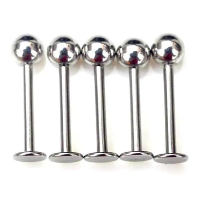 45/90-Piece Stainless Steel Body Piercing Jewellery Set