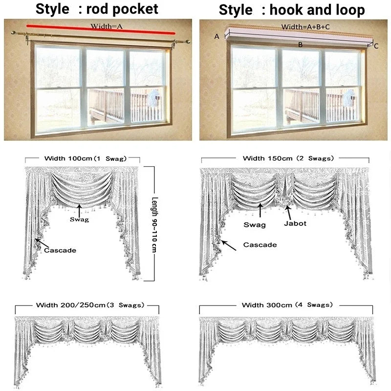 European High-End Luxury Blackout Curtains - Modern Minimalist Drapes for Living Room & Bedroom - Shello's Creative Boutique