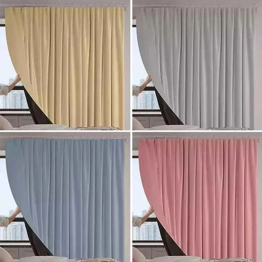 High Shading Blackout Curtains - Bedroom & Living Room Privacy Drapes with Hooks - Shello's Creative Boutique