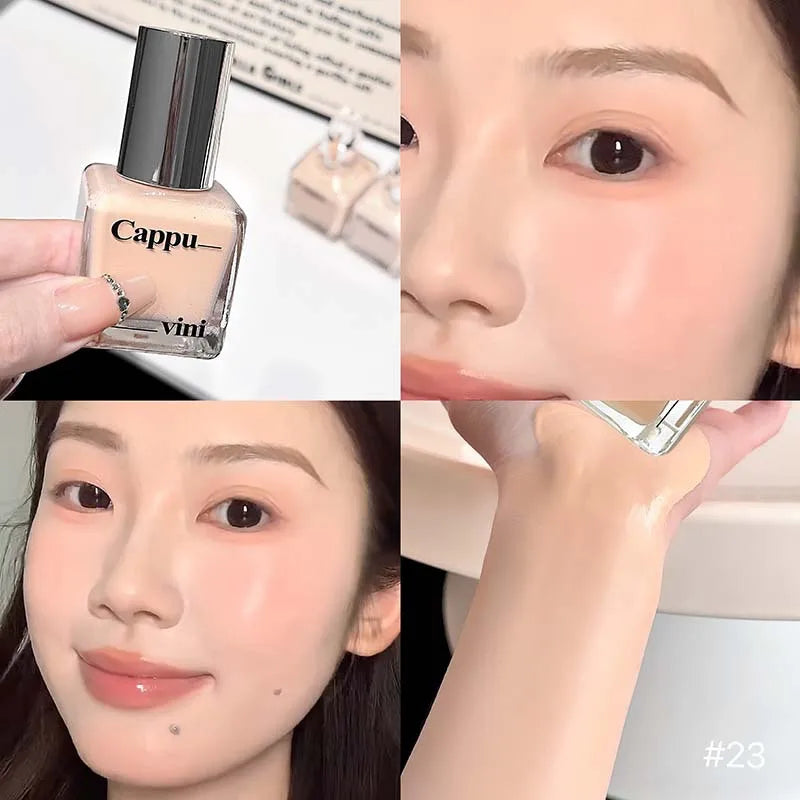 Liquid Foundation Concealer Cream Oil Control Long Lasting Moisturizing Brighten Full Coverage Black Eyes Acne Makeup Cosmetics