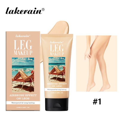 100ml Leg Makeup Long-lasting Waterproof And Anti-Transfer Concealer Even Skin Tone Wheat Tan Brown Liquid Foundation - Shello's Creative Boutique