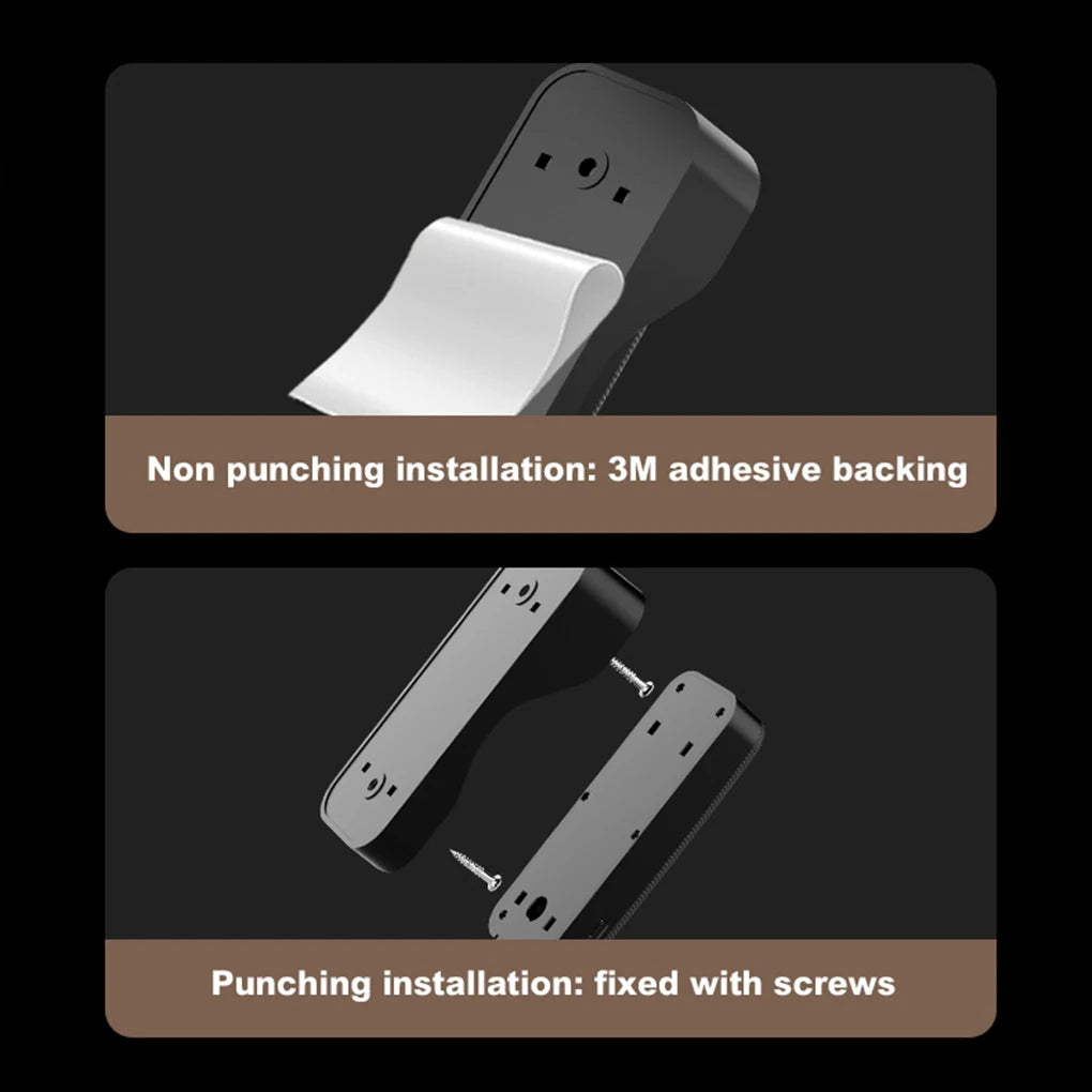 4.3 Inch Wireless Video Doorbell with 130° Camera & Night Vision
