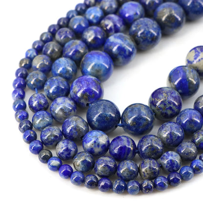 Natural Stone Beads for Jewellery Making – Blue Tiger Eye, Amethyst & Rose Quartz | 4/6/8/10mm