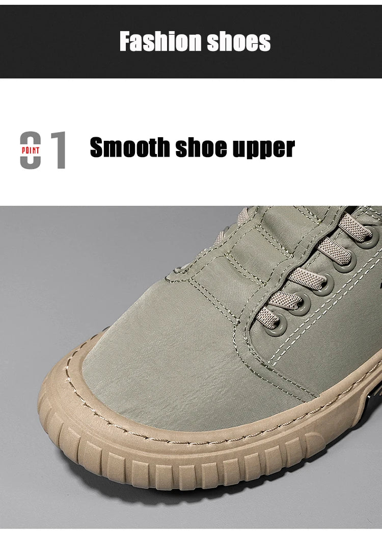 Men's Lace-Up Casual Shoes