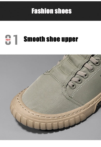 Men's Lace-Up Casual Shoes
