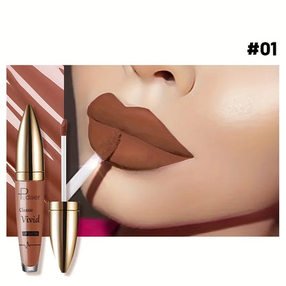 High Pigmented Matte Lip Glaze - Long-Lasting, Smudge Proof, Liquid Lipstick Makeup Valentine's Day Gifts, Women's Day Gift - Shello's Creative Boutique