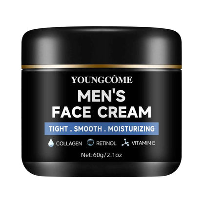 Men's Collagen Moisturizing Cream with Retinol and Vitamins, Refreshing and Hydrating,Anti-Wrinkle Aging Moisturizing Cream