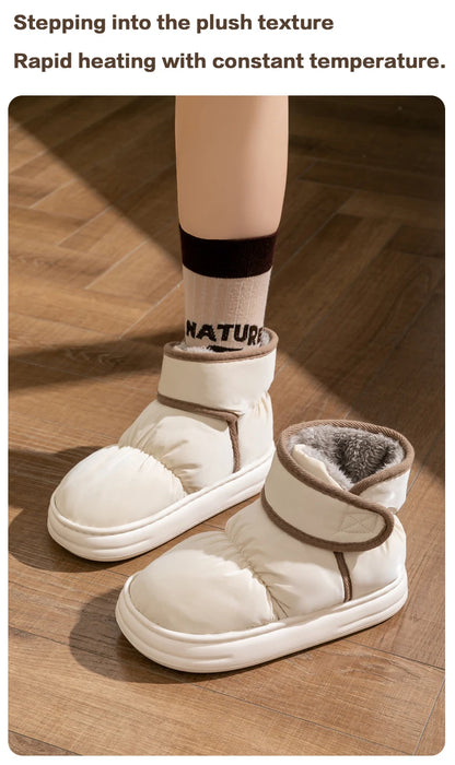 Unisex Winter Snow Boots - Waterproof Plush Anti-Slip Cotton Boots - Shello's Creative Boutique