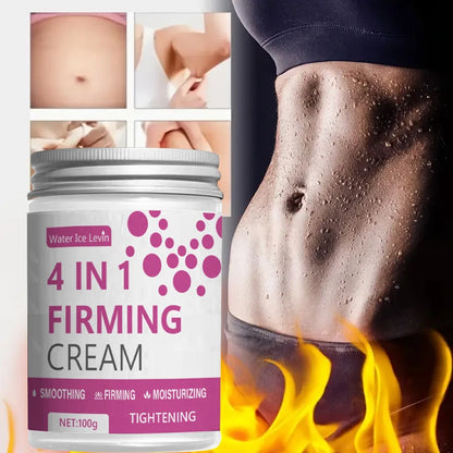 4 in 1 Firming Cream, Ginger, Aloe Vera and Coffee Essence - Moisturizing Body Firming Cream for Abdominal, Arm and Legs - Shello's Creative Boutique