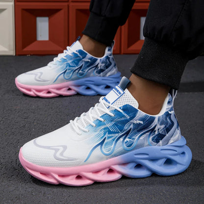 Unisex Lightweight Running Shoes - Breathable Mesh Tennis Trainers for Men & Women 2025 - Shello's Creative Boutique