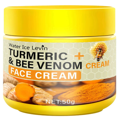Water Ice Levin Turmeric & Bee Venom Facial Rejuvenation Cream – 50g - Shello's Creative Boutique