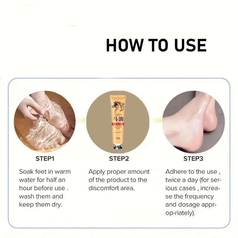 Ma You Qing Foot Cream, Moisturizing Foot Cream, Suitable for Dry Skin, Suitable for Hand and Foot Care for Dry Hands and Feet - Shello's Creative Boutique