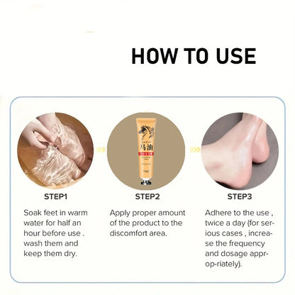 Ma You Qing Foot Cream, Moisturizing Foot Cream, Suitable for Dry Skin, Suitable for Hand and Foot Care for Dry Hands and Feet - Shello's Creative Boutique