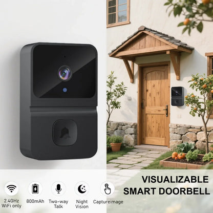 Wireless WiFi Outdoor Doorbell Camera with HD Video, Night Vision & Kement App