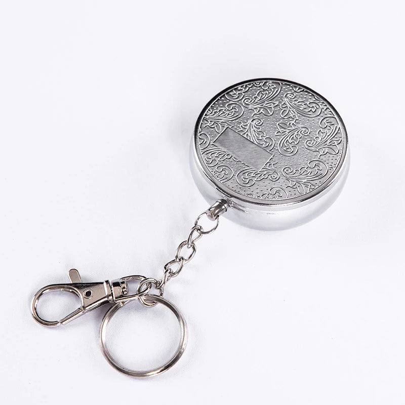Mini Portable Stainless Steel Ashtray With Lid – Pocket & Car Ashtray for Travel