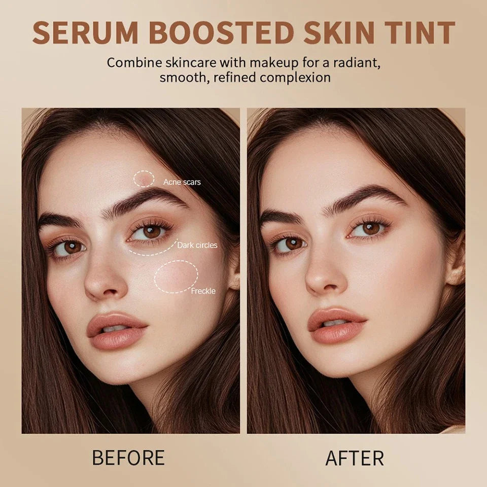 6Color Tinted Foundation Cream Stick Waterproof Lasting Oil-control Cover Acne Makeup Smooth Moisturize Concealer Serum Balm - Shello's Creative Boutique