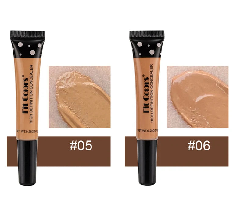 Nude Makeup Facial Foundation Waterproof Cover Blemish Base Fluid Concealer Oil Control Lasting Brighten Skin BB Cream Cosmetics - Shello's Creative Boutique